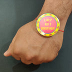 Indianvibez Lazy No 1 Brother Metal Rakhi with Fridge Magnet - Kids Rakhi | Grocsy
