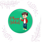 Indianvibez Phone Addict Metal Rakhi with Fridge Magnet - Kids Rakhi | Grocsy