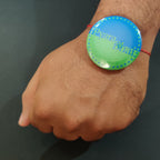Indianvibez Pyara Bhai Metal Rakhi with Fridge Magnet - Kids Rakhi | Grocsy