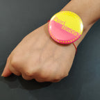 Indianvibez Pyari Bhabhi Metal Rakhi/Lumba with Fridge Magnet - Kids Rakhi | Grocsy