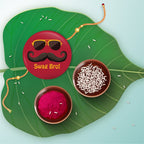 Indianvibez Swag Bro Metal Rakhi with Fridge Magnet - Kids Rakhi | Grocsy