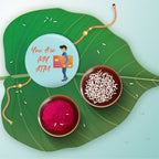 Indianvibez You are my ATM Metal Rakhi with Fridge Magnet - Kids Rakhi | Grocsy