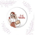 Indianvibez Cool Bhabhi Metal Rakhi/Lumba with Fridge Magnet - Kids Rakhi | Grocsy