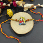 Indianvibez Barbie Wooden Rakhi - Kids Rakhi | Grocsy