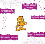 Indianvibez Garfield Wooden Rakhi, Cartoon Rakhi for Brother - Kids Rakhi | Grocsy