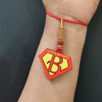 Indianvibez Coffee Wooden Rakhi, Foodie Rakhi for Coffee Lover Brother - Kids Rakhi | Grocsy
