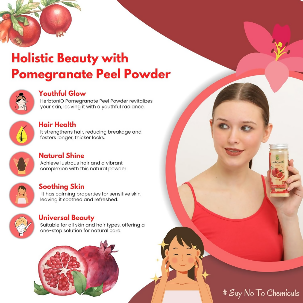 Herbtoniq Face Pack Powders - Aloe Vera, Potato, Beetroot, Tomato and Pomegranate | Grocsy
