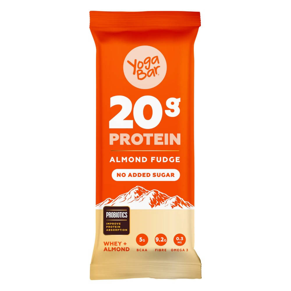 Yoga Bar Almond Fudge No Added Sugar Protein Bars | Grocsy