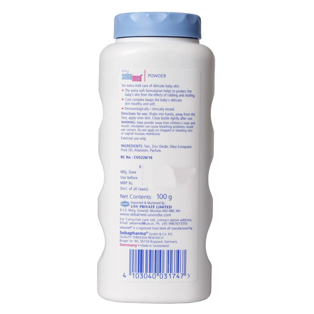 Sebamed Baby Powder with Olive Oil | Grocsy