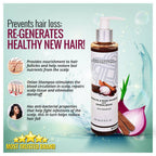 Teal and Terra Onion Oil & Rose Shampoo With Sandalwood | Grocsy