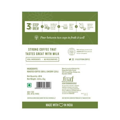 Sleepy Owl Madras Blend Filter Coffee | Grocsy