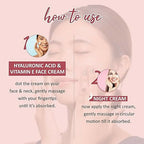 Our Cares Moisturizer With Hyaluronic Acid Vitamin E + Night Cream - Combo | Grocsy