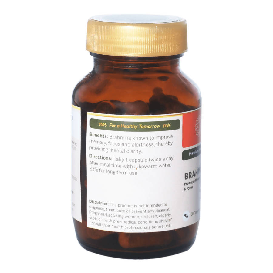Sitaram Ayurveda Brahmi Capsules | Grocsy