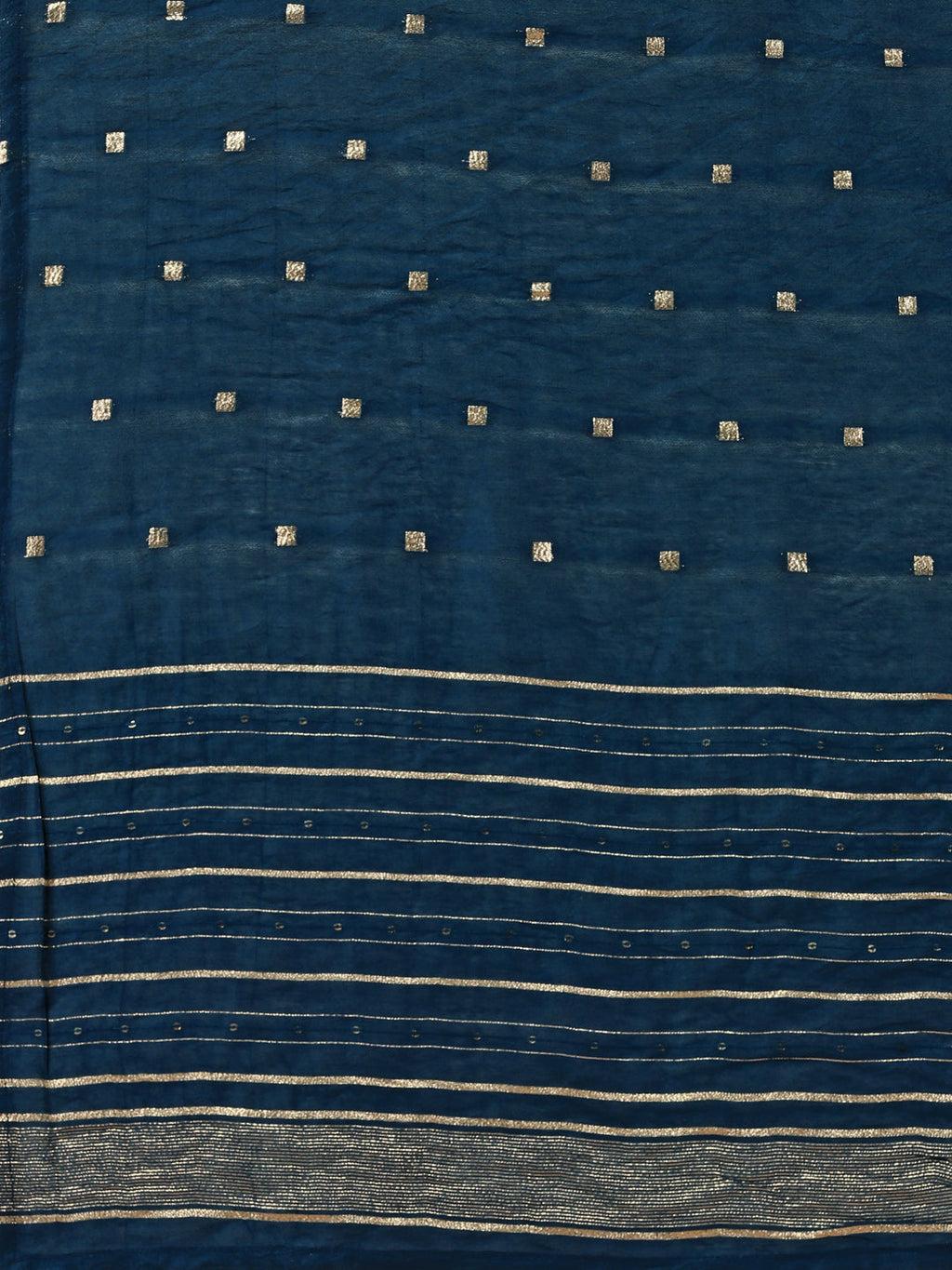 Hand Embroidered Navyblue Kurta With Pant & Dupatta, Multicolor - Hiral Fashion | Grocsy
