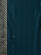 Hand Embroidered Button Embellished Kurta With Pant And Sequined Dupatta, Multicolor - Hiral Fashion | Grocsy