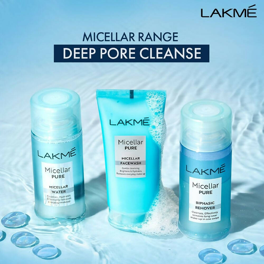 Lakme Micellar Pure Facewash For Deep Pore Cleanse | Grocsy