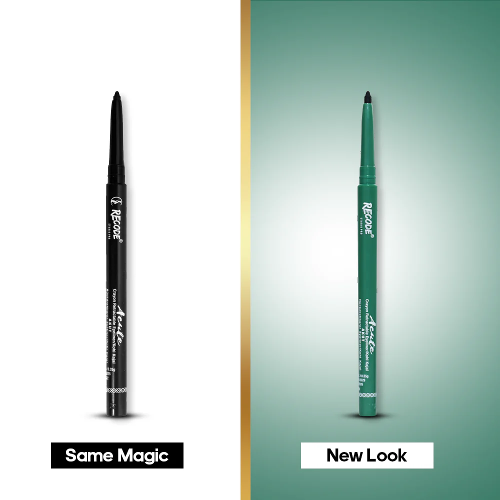 Recode Black Eyeliner Acute Kajal Pencil | Grocsy