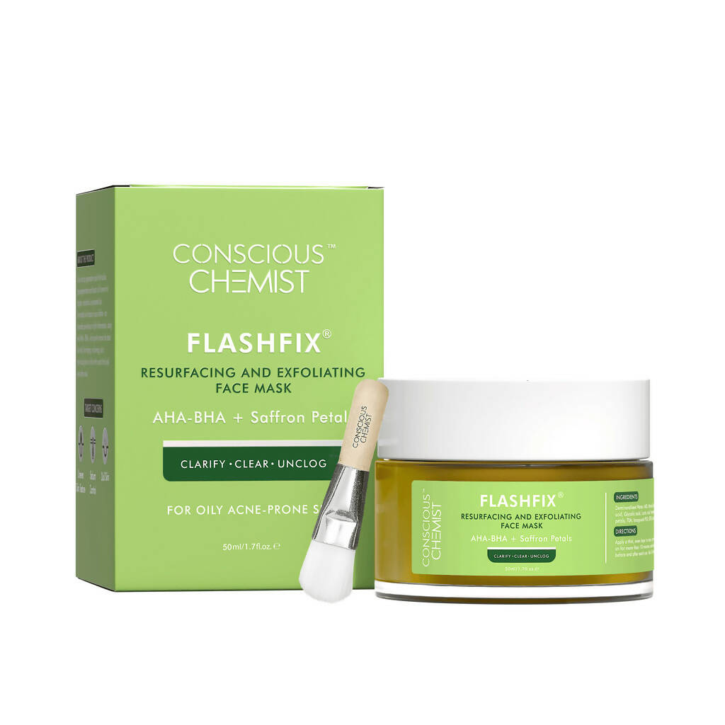Conscious Chemist Flashfix Resurfacing & Exfoliating Face Mask | Grocsy
