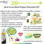 Meraki Essentials Black Pepper Essential Oil | Grocsy