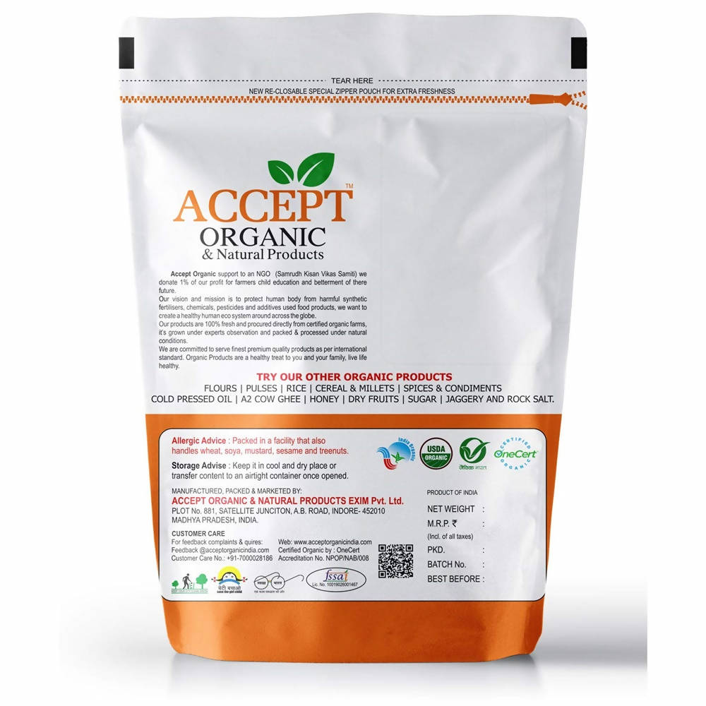 Accept Organic & Natural Products Basmati Rice | Grocsy