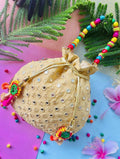 Joban Fashion Potli Bags - Crème | Grocsy