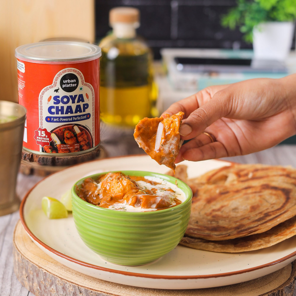 Urban Platter Soya Chaap Plant Based Bean | Grocsy
