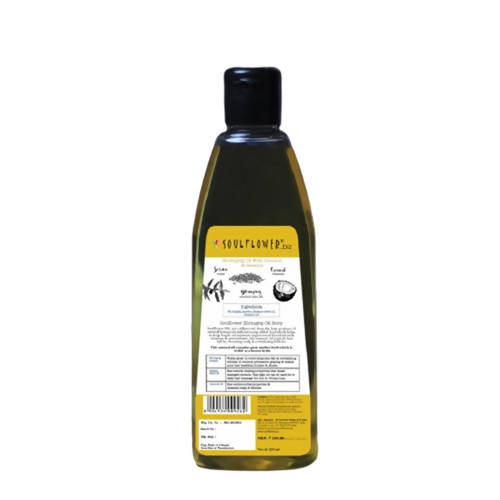 Soulflower Cold Pressed Pure Natural Bhringaraj Oil | Grocsy