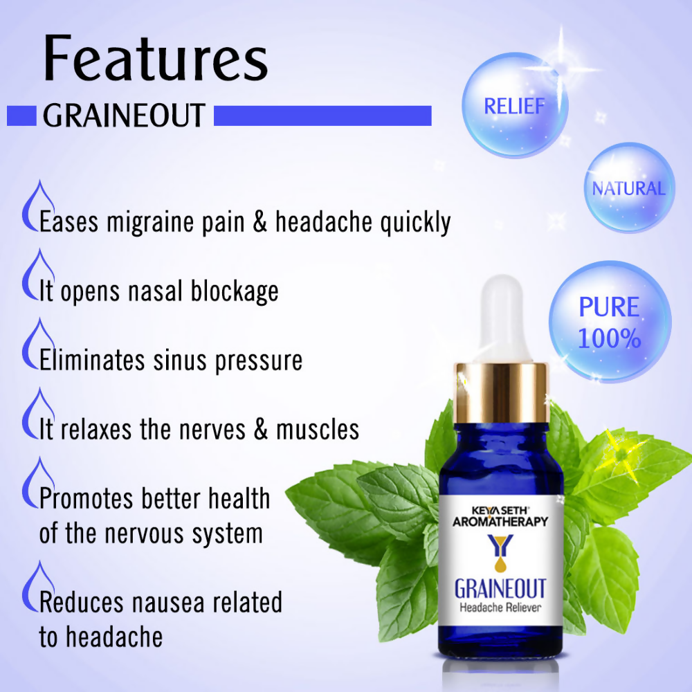 Keya Seth Aromatherapy Graine Out Natural Therapeutic Essential Oil | Grocsy