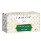 Tea Treasure Hibiscus Green Tea Bags | Grocsy