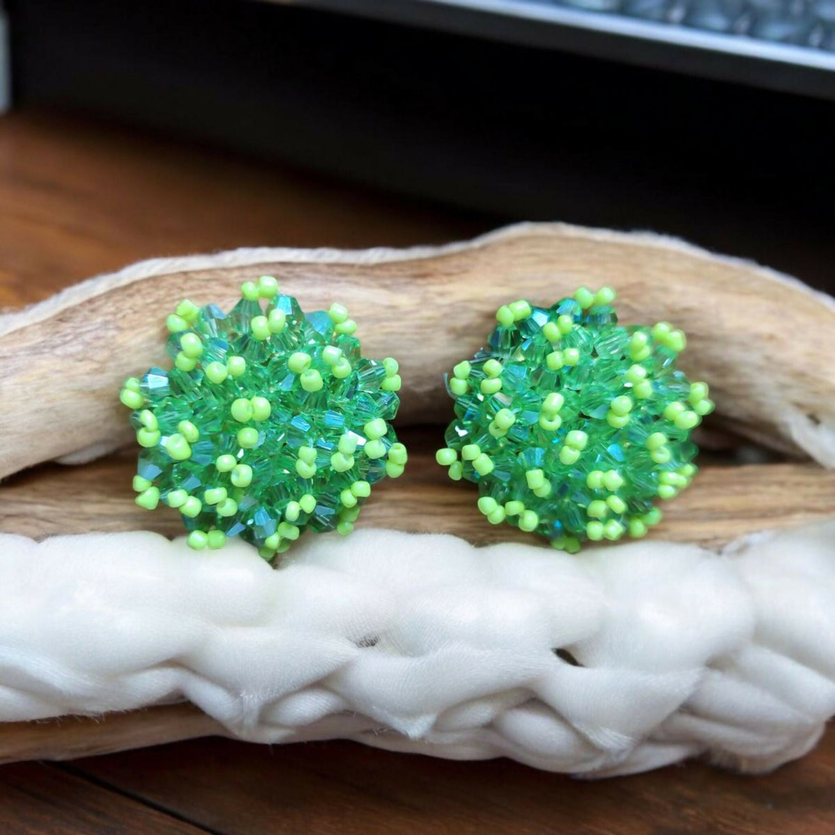 Inhanns Premium Everyday Studs - Neon Green | Grocsy