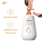 Dove Dryness Care Body Wash With Jojoba Oil | Grocsy