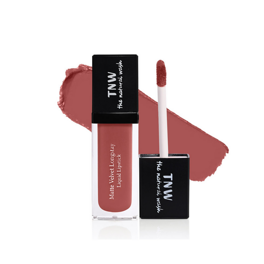 The Natural Wash Matte Velvet Longstay Liquid Lipstick - Blush Nude | Grocsy