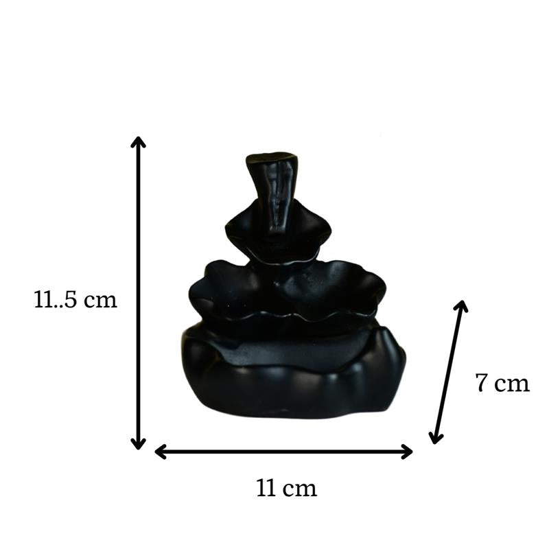 Choti Resin Smoke Fountain by Sowpeace / Handcrafted Antique Home Decor Piece | Grocsy