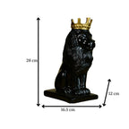 Sowpeace Black Lion Showpiece | Grocsy