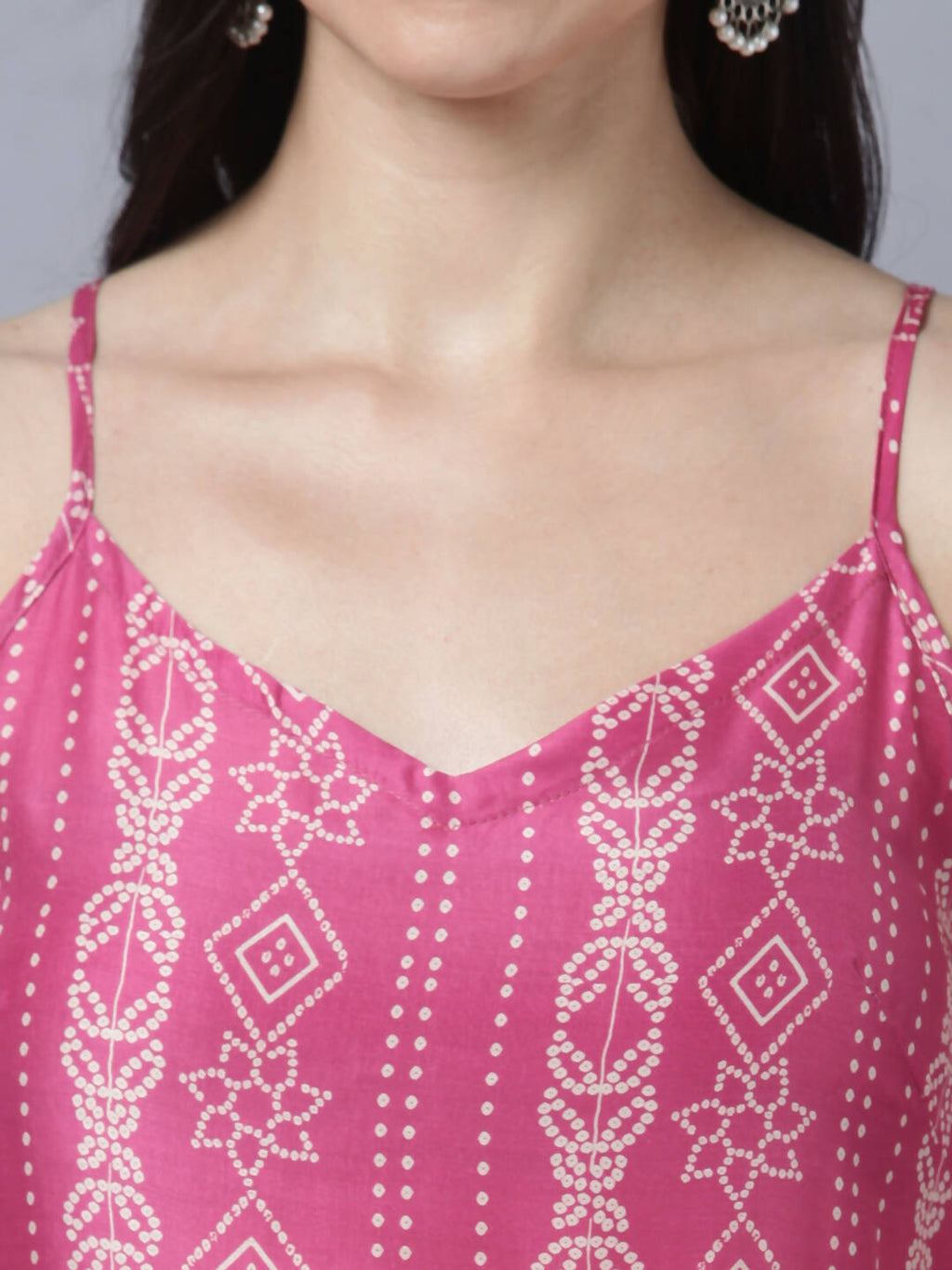 Myshka Stylish Pink Sleeveless Women's Kurta Sharara with Dupatta Set | Grocsy