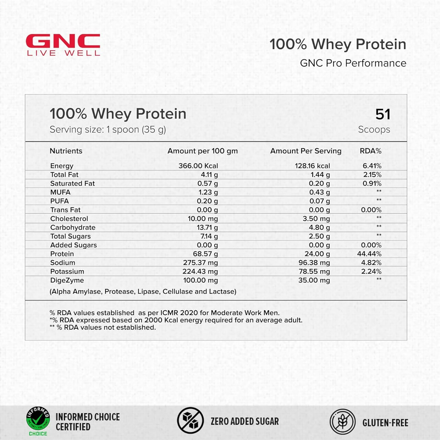 GNC Pro Performance 100% Whey Protein Muscle Growth Chocolate Supreme | Grocsy