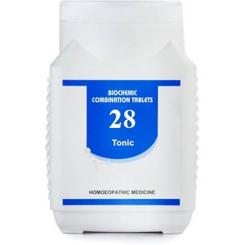 Bakson's Homeopathy Biochemic Combination 28 Tablets | Grocsy