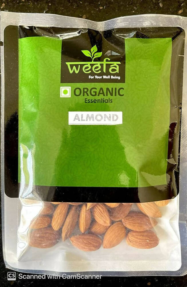 Weefa Organic Almonds | Grocsy