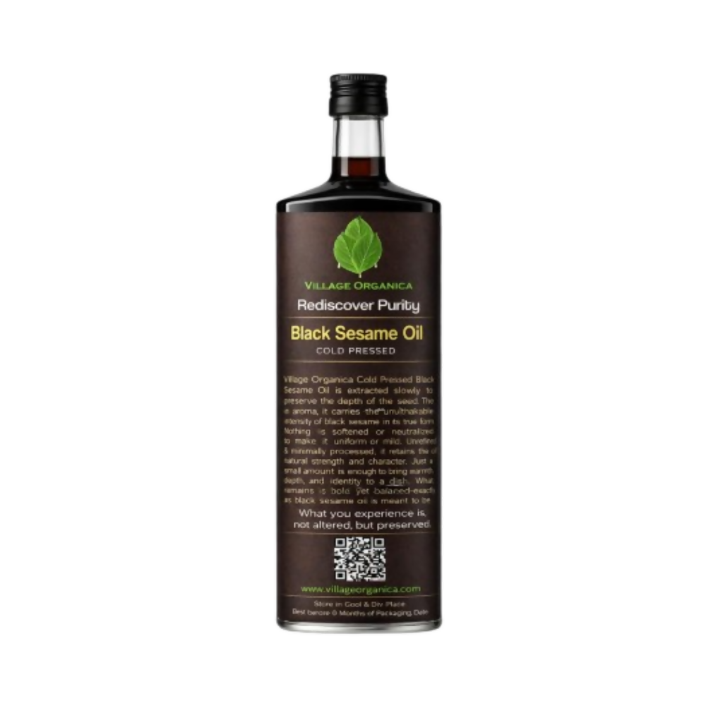 Village-Organica Black Sesame Seed Oil | Grocsy