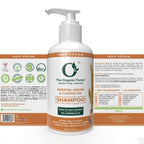 The Organic Forest Keratin, Castor & Moroccan Argan Oil Shampoo | Grocsy