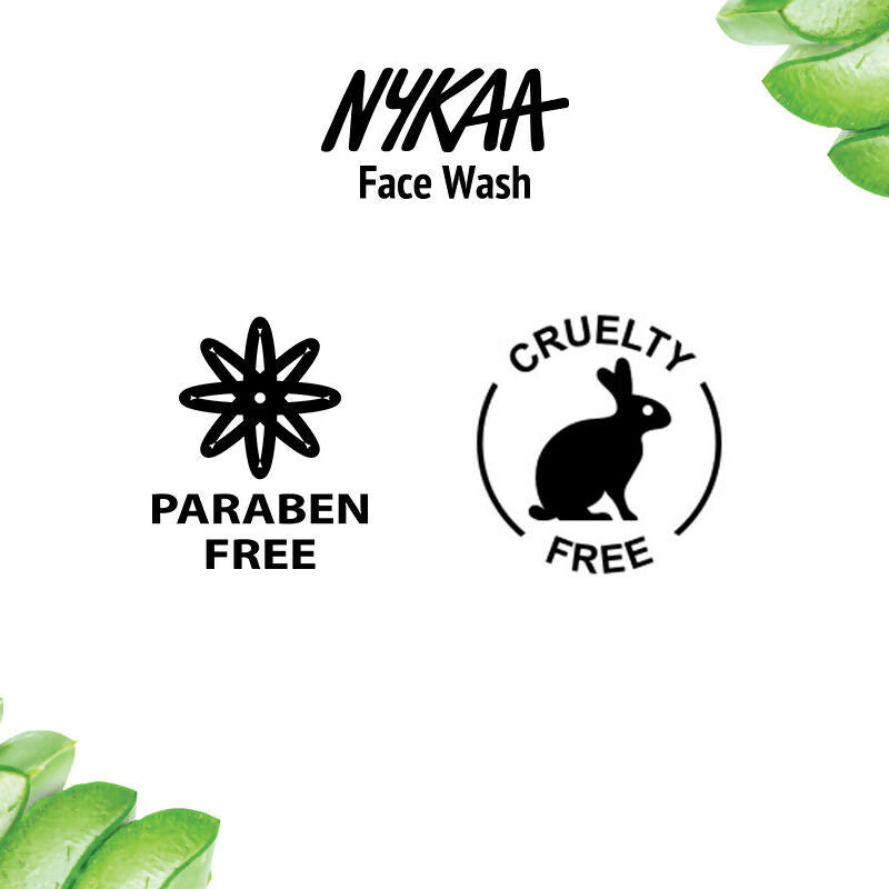 Nykaa Naturals Cucumber & Aloe Vera Face Wash for Hydrated Skin | Grocsy