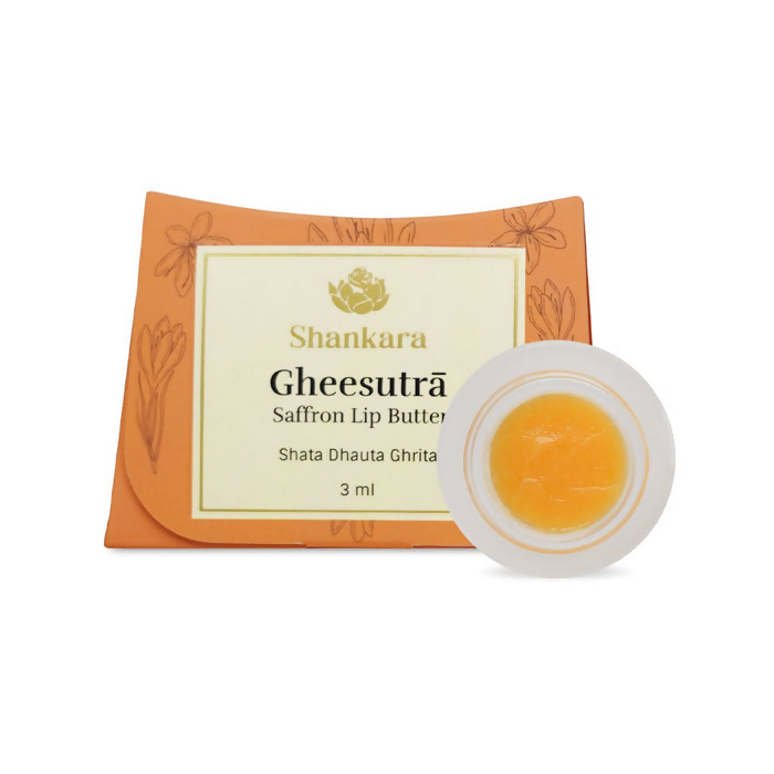 Shankara by Sri Sri Tattva Gheesutra Saffron Lip Butter | Grocsy