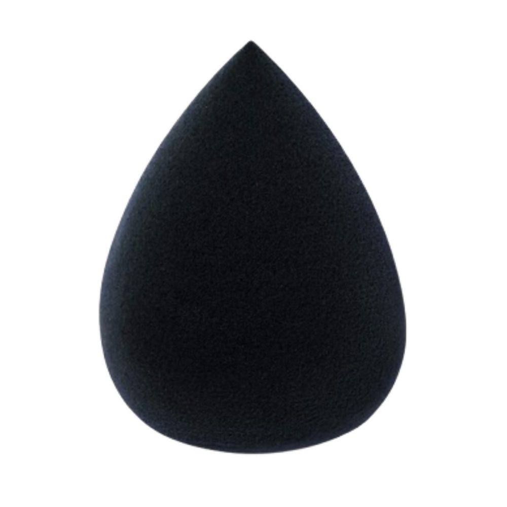 Bronson Professional Black Tear Drop Super Soft Microfiber Beauty Blender Sponge, Applicator, Puffs | Grocsy