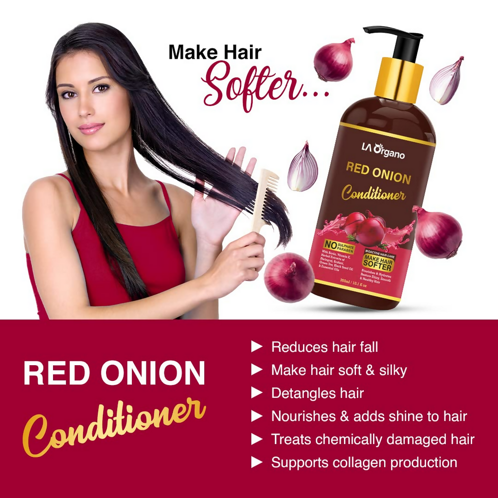 LA Organo Red Onion Hair Conditioner | Grocsy