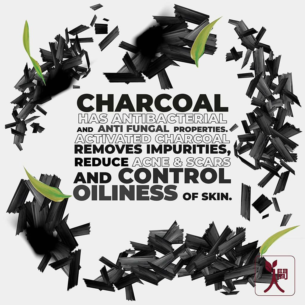 Ningen Charcoal Face Wash | Grocsy