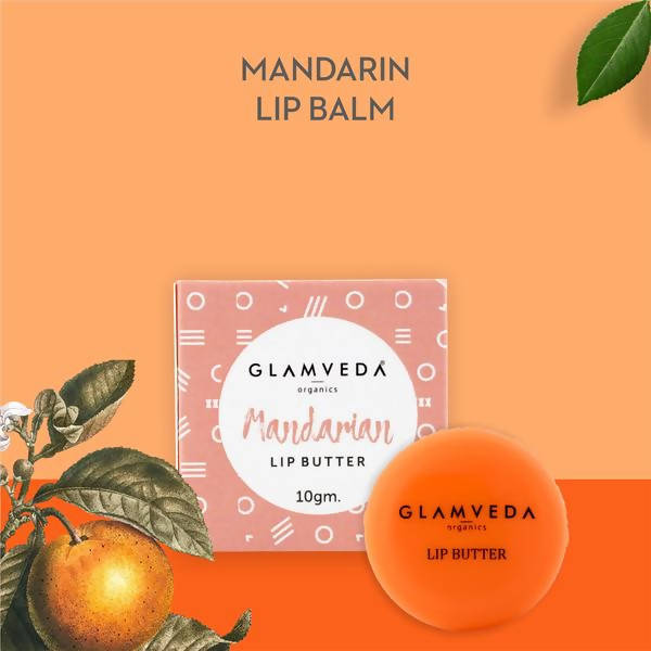 Glamveda Mandarin Lip Balm | Grocsy