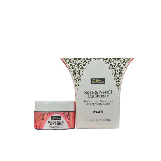 Bipha Ayurveda Rose & Neroli Lip Butter | Grocsy