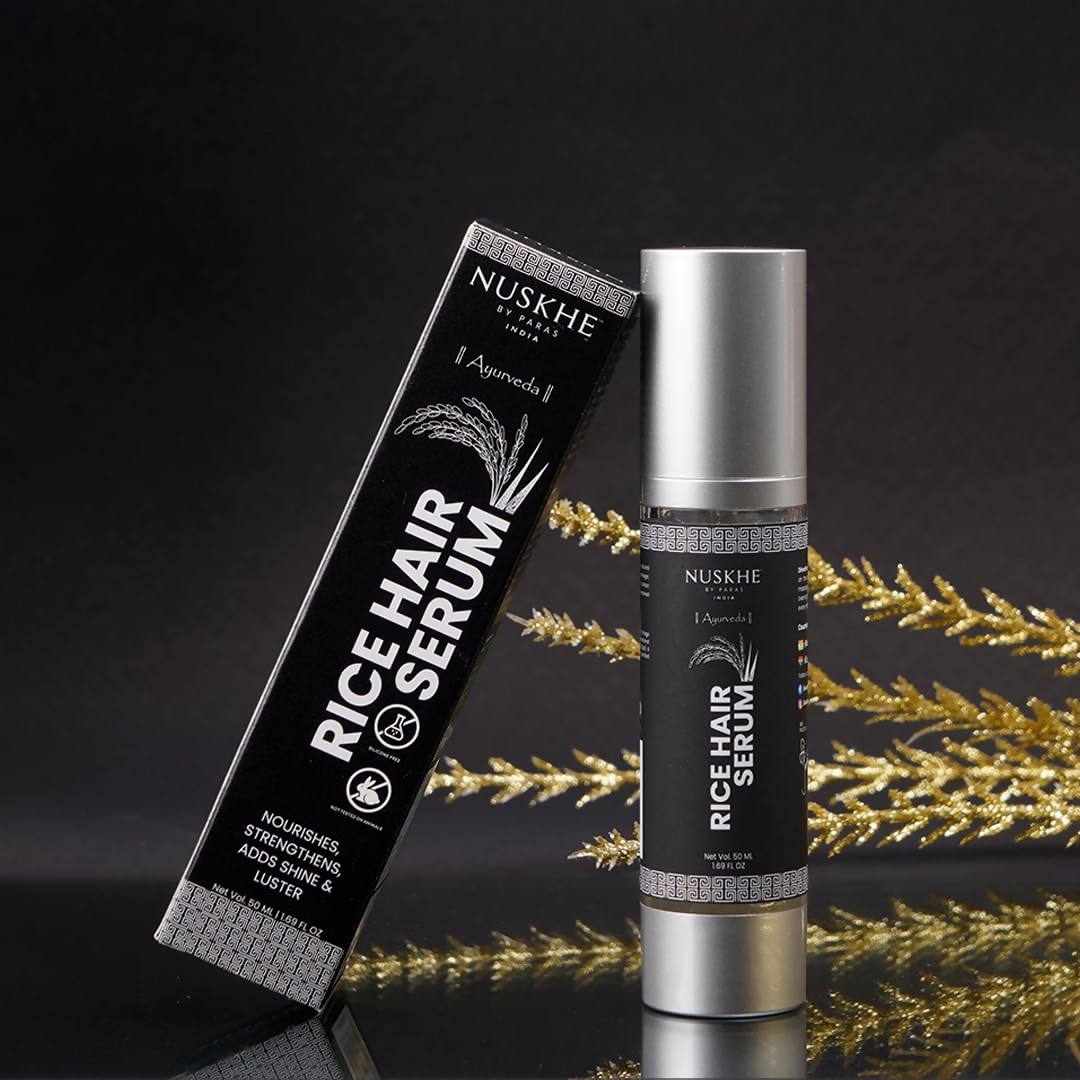 Nuskhe By Paras Ayurvedic Rice Hair Serum | Grocsy