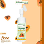 Herbal Canada Honey Papaya Foaming Face Wash | Grocsy