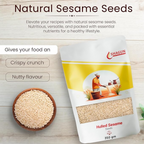 Shagun Hulled Sesame Seeds | Grocsy